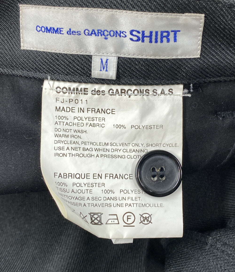 美品 COMME des GARCONS SHIRT パンツ ZIP CARGO PANTS FJ-P011 メンズ SIZE M コムデギャルソンシャツ