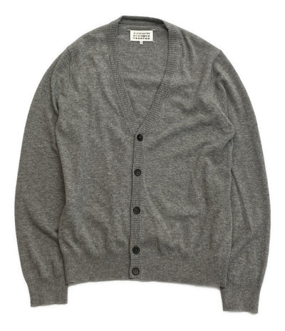美品 Maison Margiela エルボーパッチカーディガン GRY メンズ SIZE 1 メゾンマルジェラ