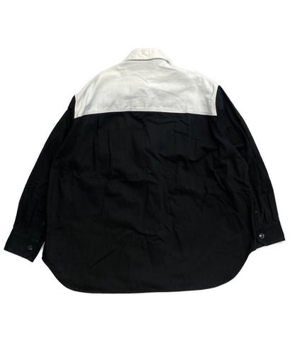 RAF SIMONS 長袖シャツ Oversized bicolor denim shirts 22AW メンズ SIZE S ラフシモンズ