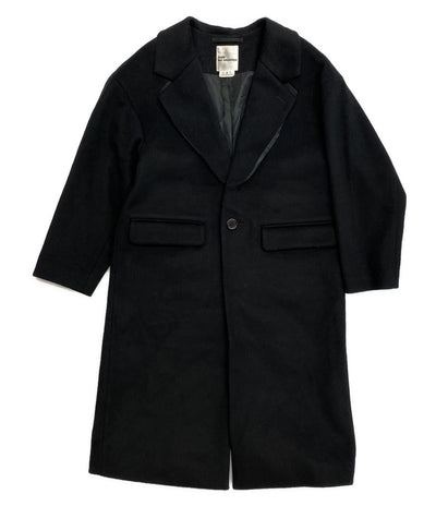 noir kei ninomiya ナイロンカシミヤ混 ウールチェスターコート 3D-C018 レディース SIZE XS ノワールケイニノミヤ