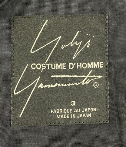 YOHJI YAMAMOTO COSTUME D’HOMME ヨウジヤマモトコスチュームドオム テーラードジャケット 20AW HR-J80-150 メンズ SIZE 3