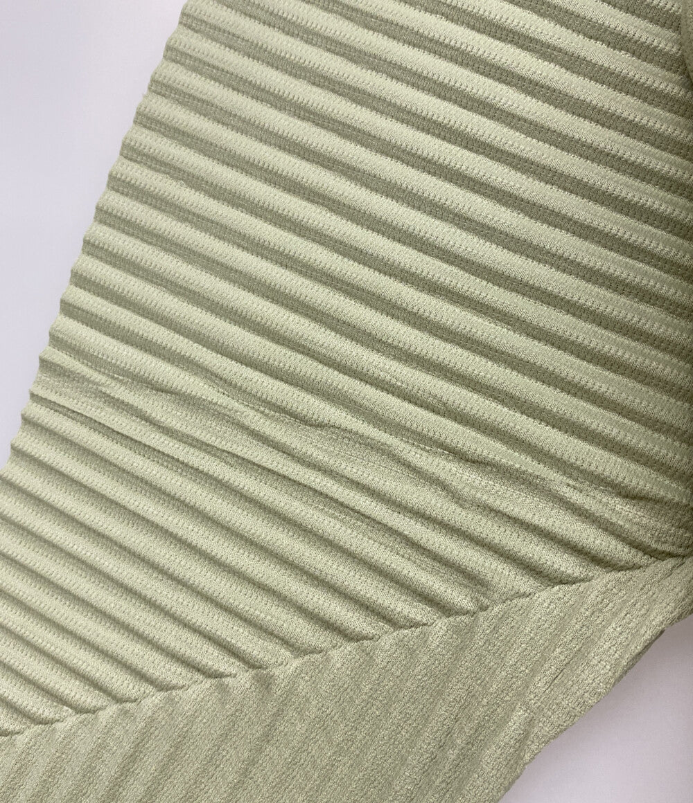 HOMME PLISSE ISSEY MIYAKE カーディガン Vネック HP53JL101 レディース SIZE 2 オム プリッセ イッセイミヤケ