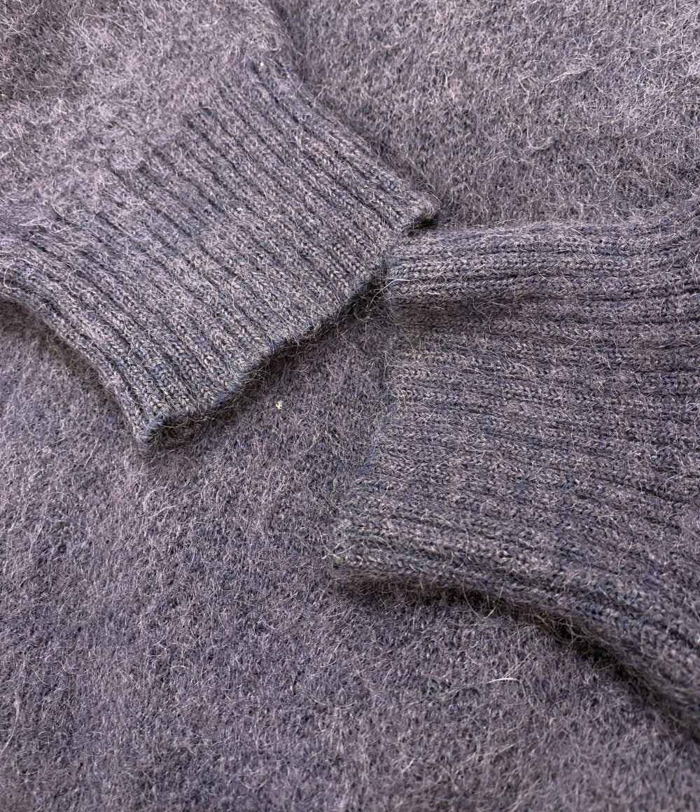 NEEDLES モヘアカーディガン Vネック PPL メンズ SIZE L ニードルス