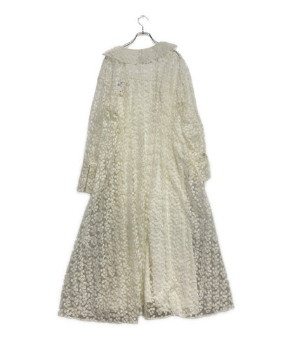 AMERI ワンピース VINTAGE LIKE SHEER FLOWER DRESS レディース SIZE M アメリ