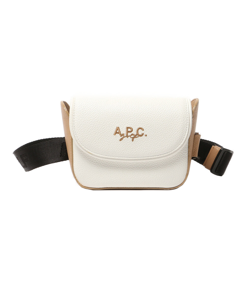 A.P.C. GOLF アーペーセー ゴルフ Jean ウエストポーチ ホワイト レディース