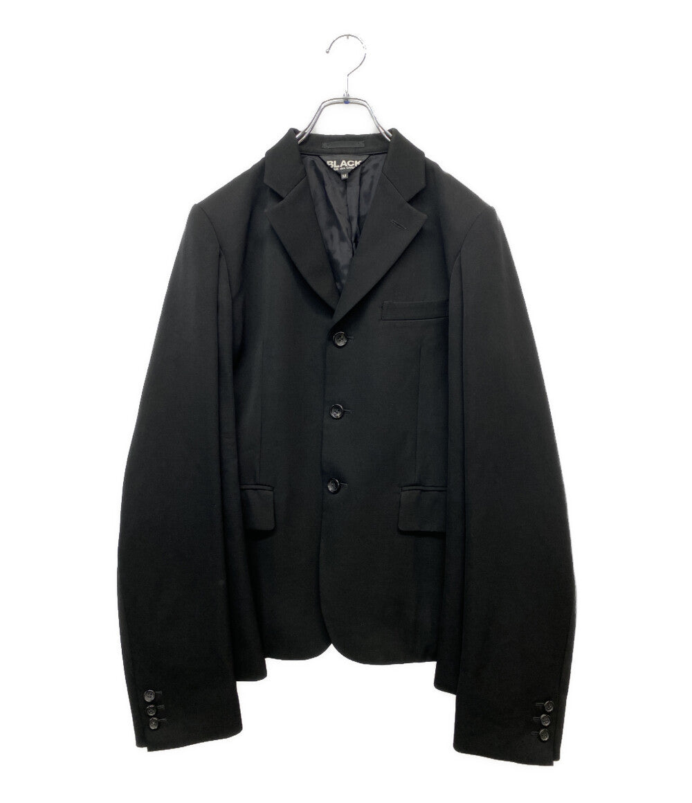 BLACK COMME des GARCONS テーラードジャケット 2022AWW 4本袖 1J-J021 メンズ SIZE M ブラックコムデギャルソン
