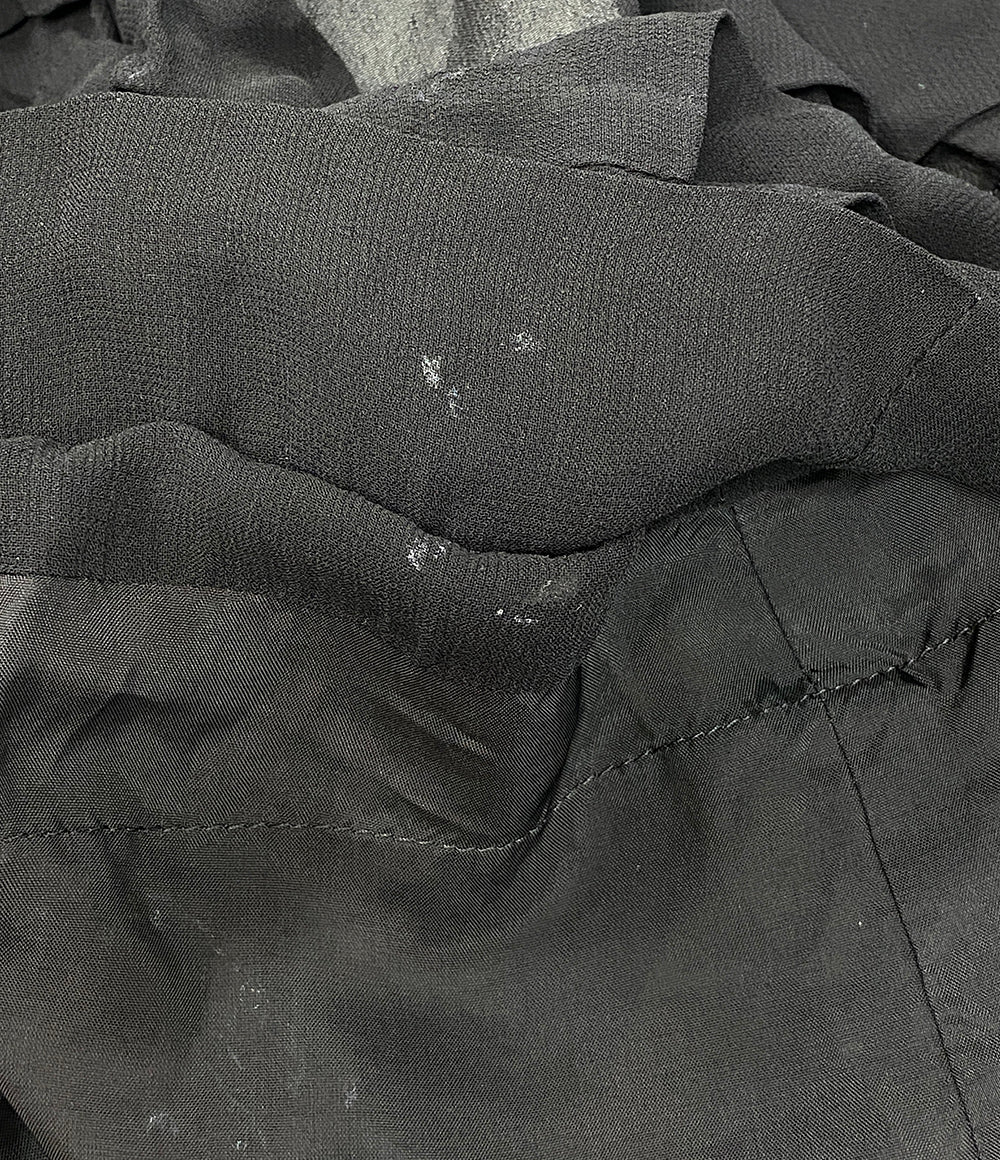 COMME des GARCONS COMME des GARCONS キュプラヘム切替フリルスカート 2024SS RM-S015 レディース SIZE S コムデギャルソン コムデギャルソン