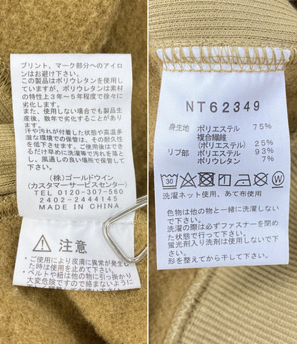 THE NORTH FACE スクエアロゴフルジップアップパーカー キャメル NT62349 メンズ SIZE M ザ・ノース・フェイス