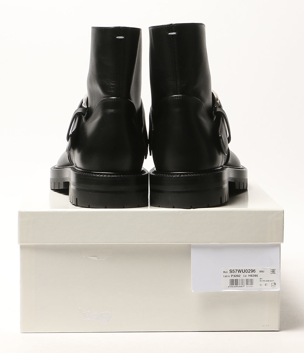 美品 Maison Margiela ブーツ Tabi County Buckle Ankle Boots メンズ SIZE 41 メゾンマルジェラ