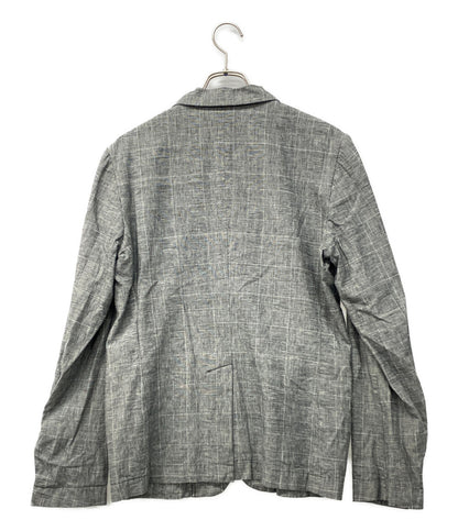 BLACK COMME des GARCONS テーラードジャケット グレンチェック 1Q-J020 メンズ SIZE M ブラックコムデギャルソン