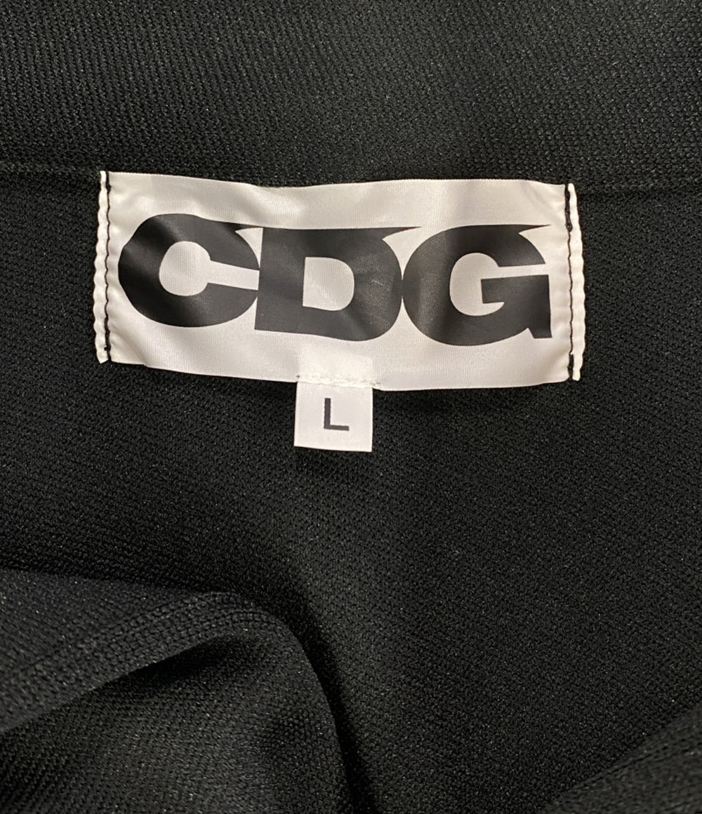 CDG ポリエステルジャージーチャイナジャケット SZ-J021 メンズ SIZE L シーディージー
