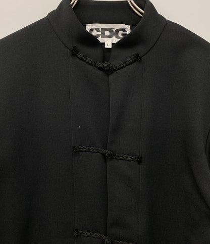 CDG ポリエステルジャージーチャイナジャケット SZ-J021 メンズ SIZE L シーディージー