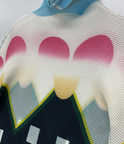 me ISSEY MIYAKE カットソー マルチカラー MI01FJ691 レディース SIZE - ミー イッセイミヤケ