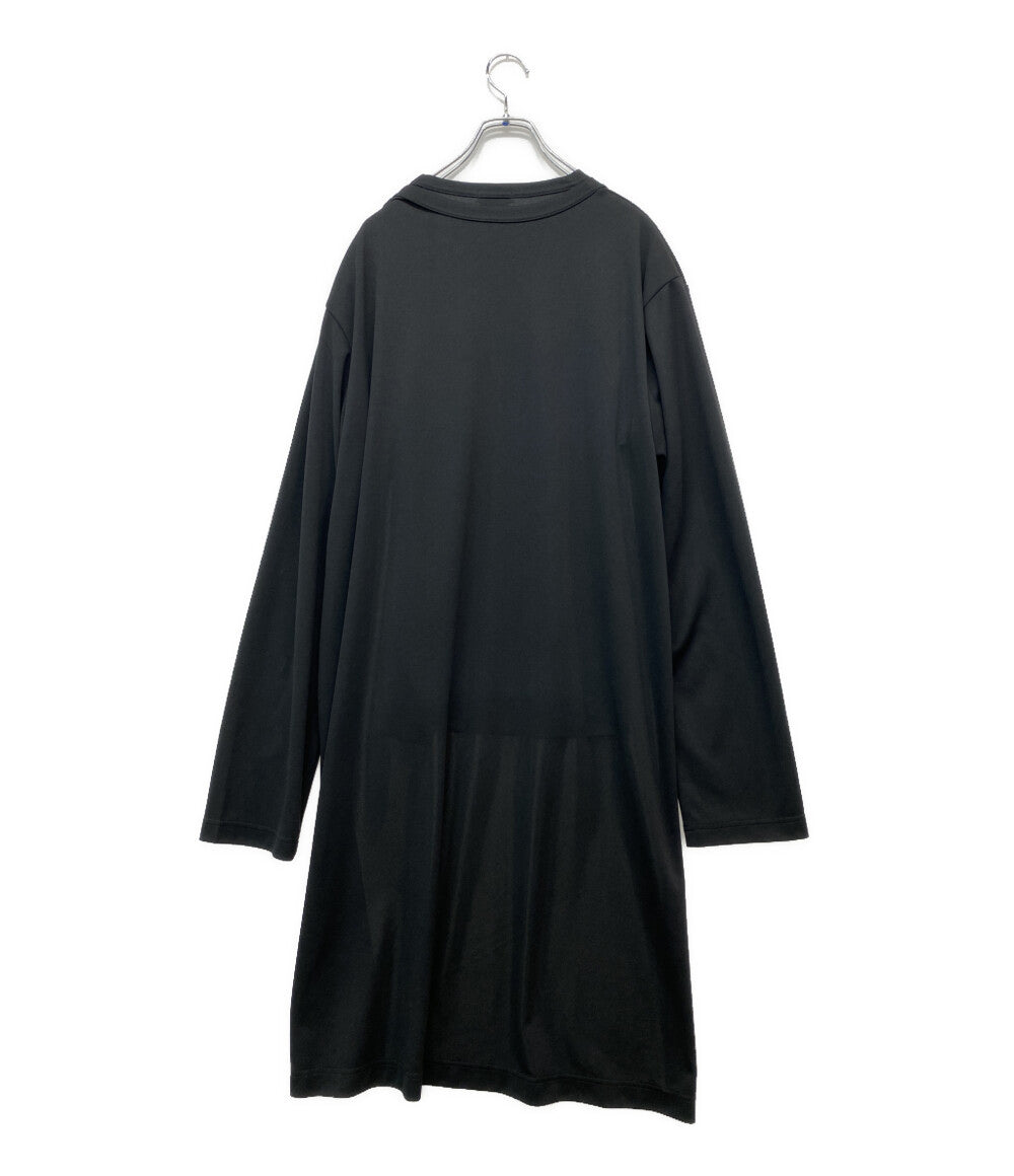 美品 COMME des GARCONS HOMME PLUS エステルジャージレイヤードLSカットソー 2025SS PO-T022 メンズ SIZE M コムデギャルソンオムプリュス