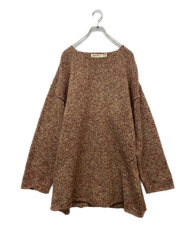 Eddie bauer ニット レッド メンズ SIZE L エディー・バウアー