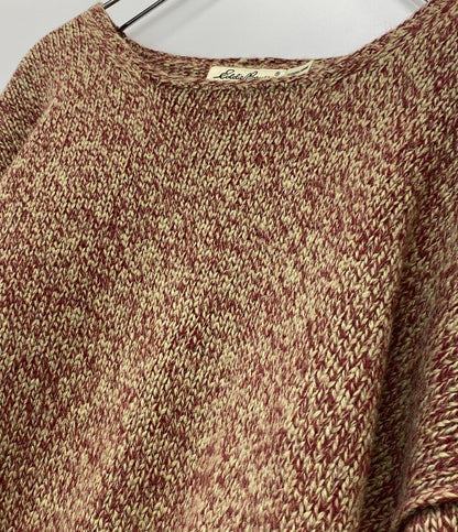 Eddie bauer ニット レッド メンズ SIZE L エディー・バウアー