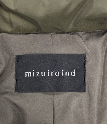 mizuiro ind ダウンジャケット オリーブ レディース SIZE - ミズイロインド