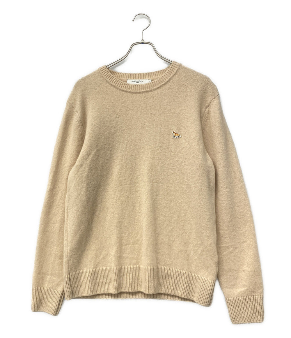 MAISON KITSUNE 長袖ニット BABY FOX PATCH COSY メンズ SIZE L メゾンキツネ