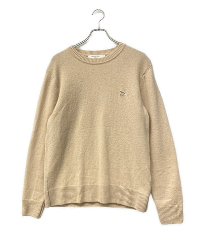 MAISON KITSUNE 長袖ニット BABY FOX PATCH COSY メンズ SIZE L メゾンキツネ