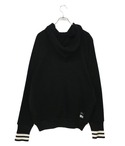 Loro Piana パーカー ×藤原ヒロシ Zip Hoodie White BLK FAM1595 メンズ SIZE L ロロピアーナ