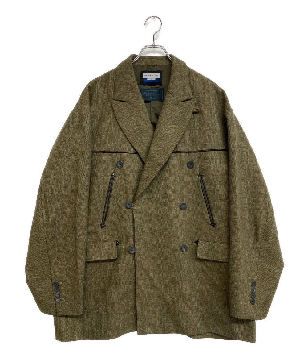 美品 MAISON SPECIAL メゾンスペシャル ジャケット Prime-Over Canadian Jacket 11232111203 メンズ SIZE 02