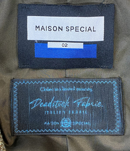 美品 MAISON SPECIAL メゾンスペシャル ジャケット Prime-Over Canadian Jacket 11232111203 メンズ SIZE 02