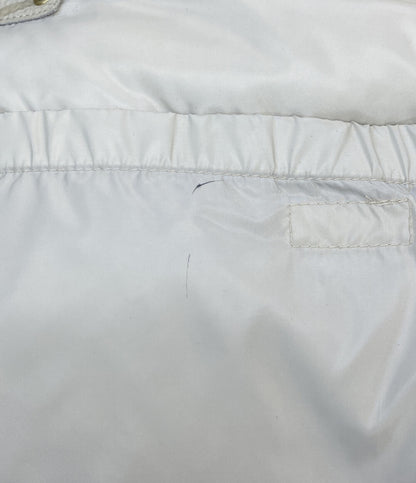 A(LeFRUDE)E アレフルード ダウンジャケット ウール ネイビー チェック メンズ SIZE M