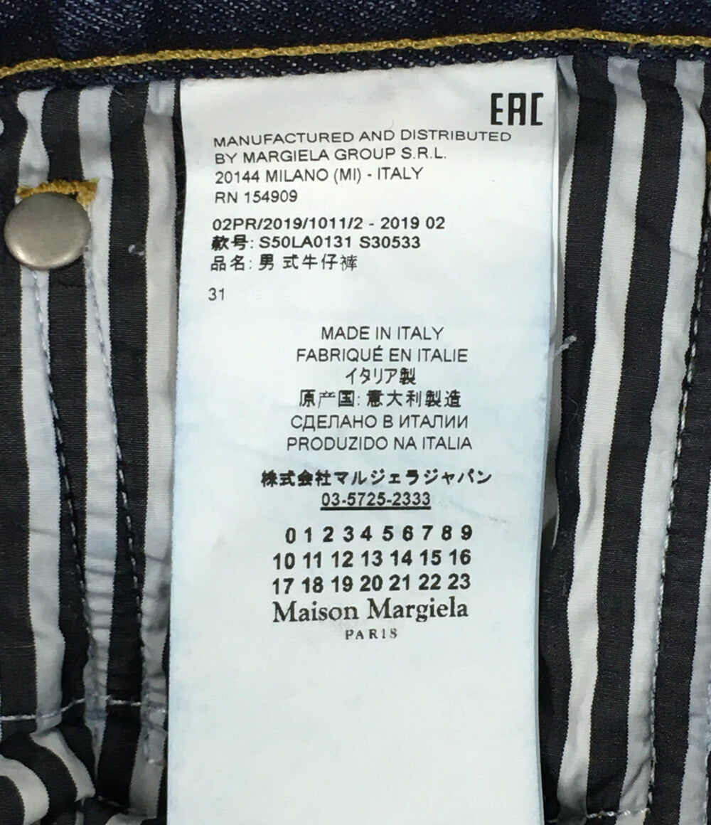 Maison Margiela デニムパンツ Cut-Off Denim 2019AW S50LA0131 メンズ SIZE 31 メゾンマルジェラ