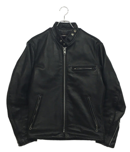 SCHOTT ライダースジャケット ブラック メンズ SIZE 36 ショット
