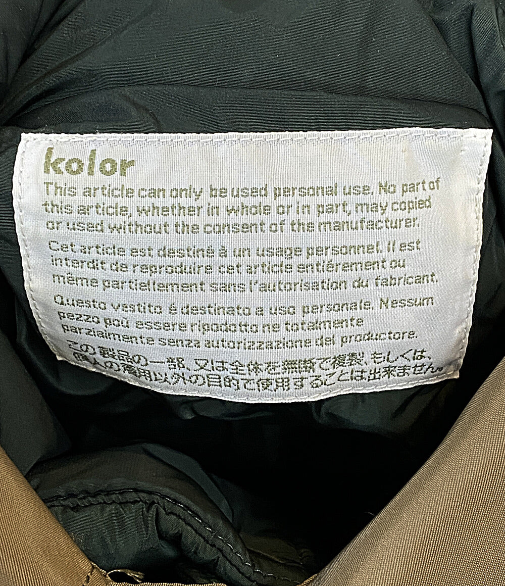 kolor レイヤードダウンコート メンズ SIZE 2 カラー