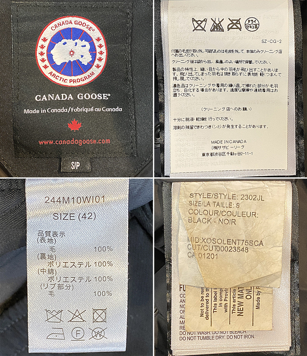 CANADA GOOSE ダウンジャケット 2302jl メンズ SIZE S カナダグース
