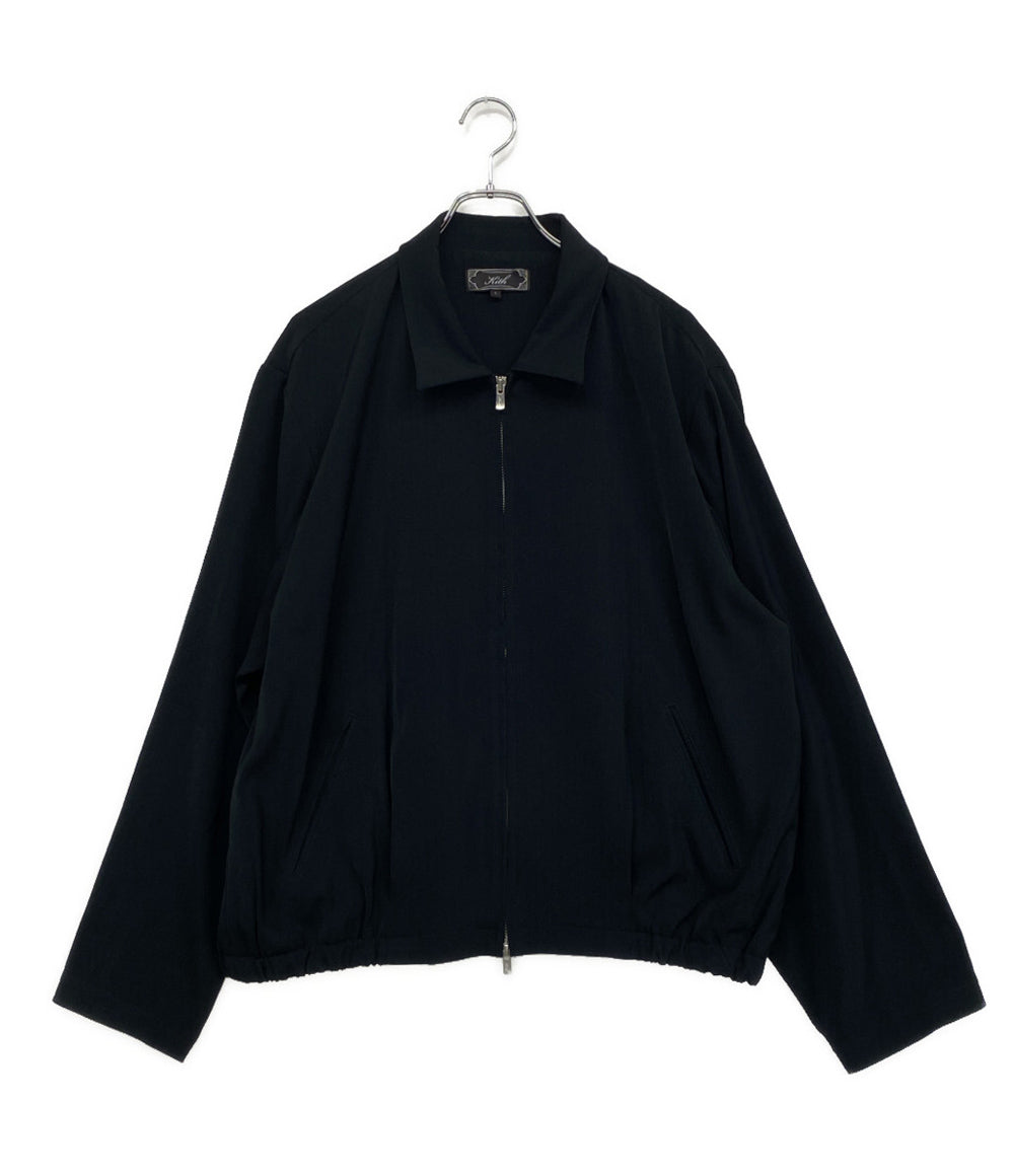 KITH ジャケット ダブルジップ ブラック 26ss メンズ SIZE L キス
