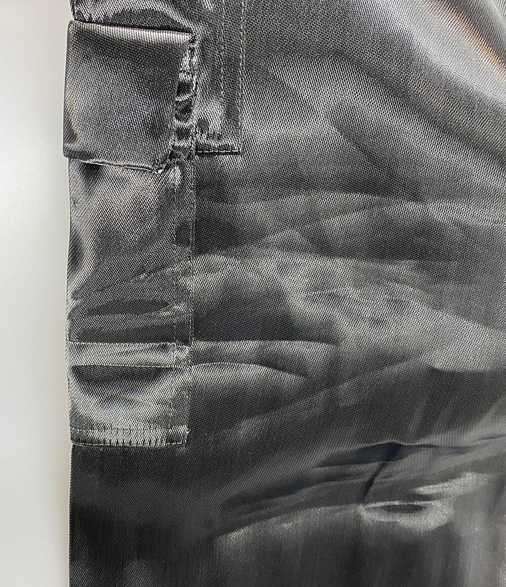美品 HELIOT EMIL ヘリオットエミル パンツ Liquid Metal Cargo Pants メンズ SIZE 46