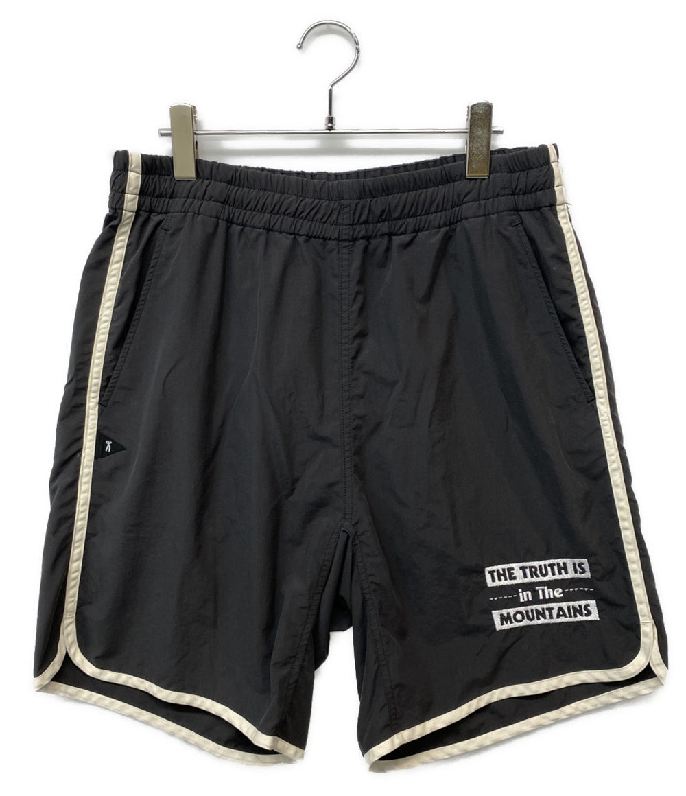 DENHAM × MOUNTAN RESEARCH マウンテンリサーチ ショートパンツ 29211-3-12001 グレー ナイロン メンズ SIZE L デンハム