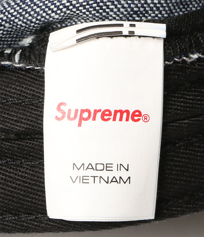 美品 Supreme キャップ Lasered Denim Camp Cap 24FW メンズ シュプリーム