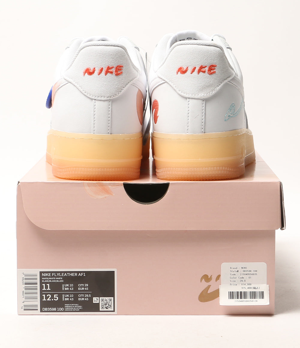 美品 NIKE スニーカー 山瀬まゆみ エアフォース1 フライレザー DB3598-100 メンズ SIZE 29cm ナイキ