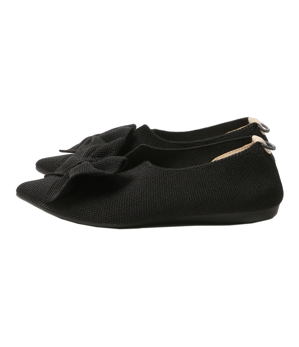 Offen オッフェン パンプス リボン付属 ブラック サイズ23 レディース SIZE 37