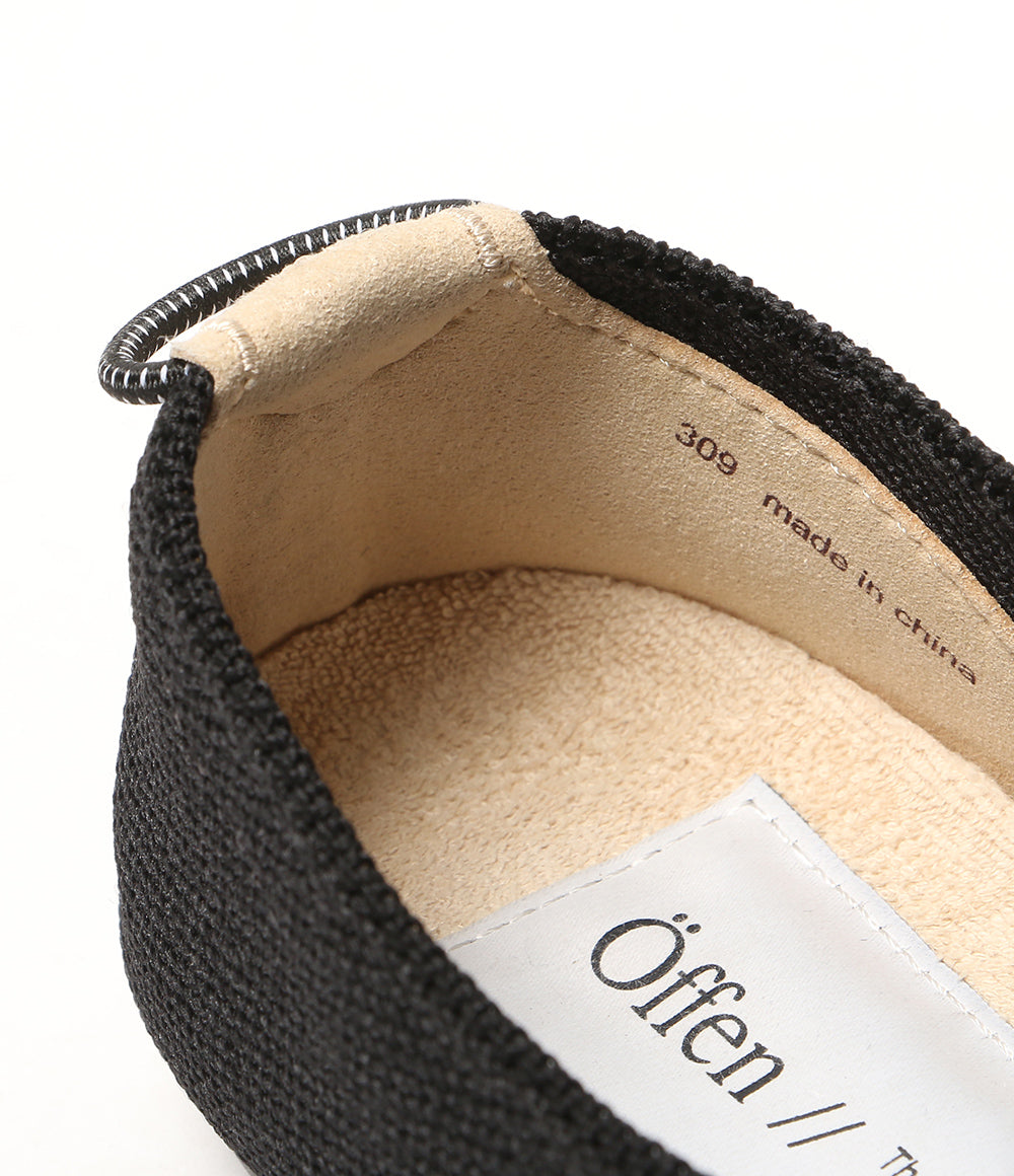 Offen オッフェン パンプス リボン付属 ブラック サイズ23 レディース SIZE 37