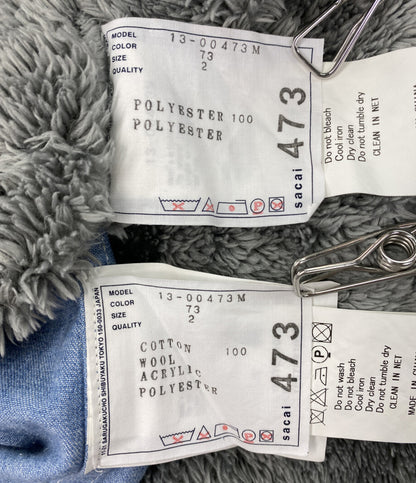 sacai デニムPコート 13-00473M 13AW メンズ SIZE 2 サカイ