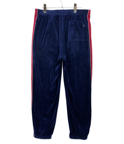Supreme トラックパンツ ベロア 18AW メンズ SIZE L シュプリーム