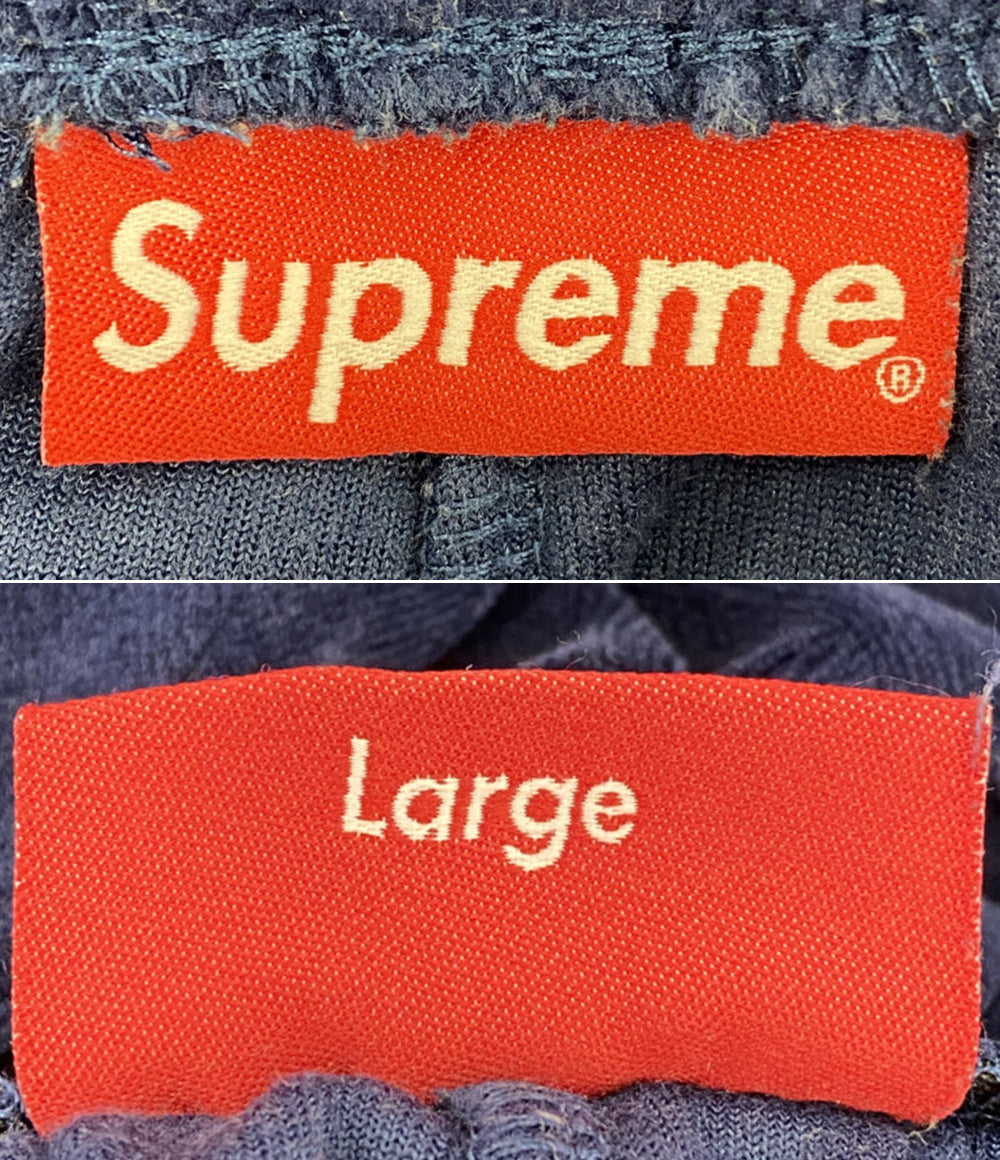 Supreme トラックパンツ ベロア 18AW メンズ SIZE L シュプリーム