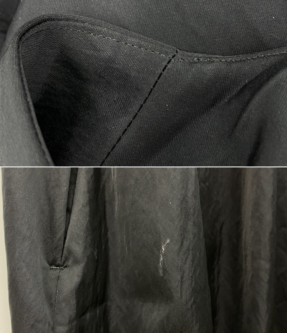 08 sircus 半袖ワンピース レーヨン S23AW-DR05 BLACK レディース SIZE 1 ゼロエイトサーカス