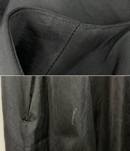 08 sircus 半袖ワンピース レーヨン S23AW-DR05 BLACK レディース SIZE 1 ゼロエイトサーカス