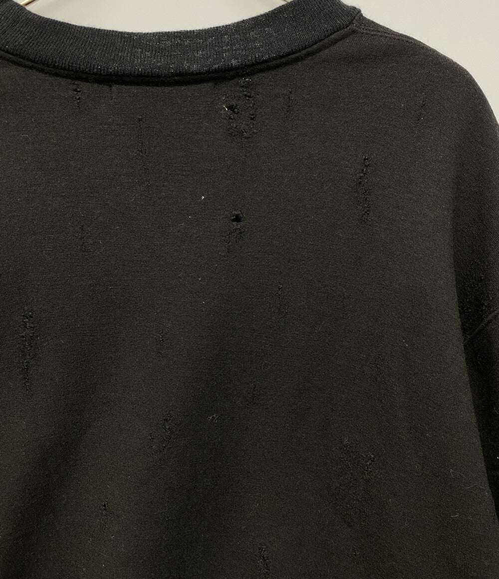 08sircus スウェットシャツ Damage jacquard terry sweater メンズ SIZE 5 ゼロエイトサーカス