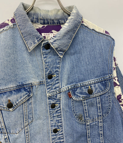美品 Rebuild by NEEDLES デニムジャケット MR340 メンズ SIZE M リビルドバイニードルス
