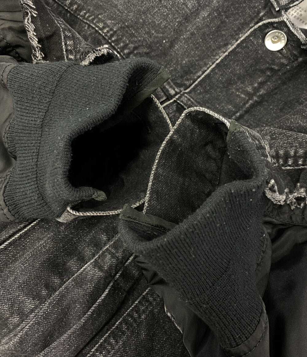 sacai デニムジャケット BLK DENIM×MA-1 23AW SCM-053 メンズ SIZE 3 サカイ