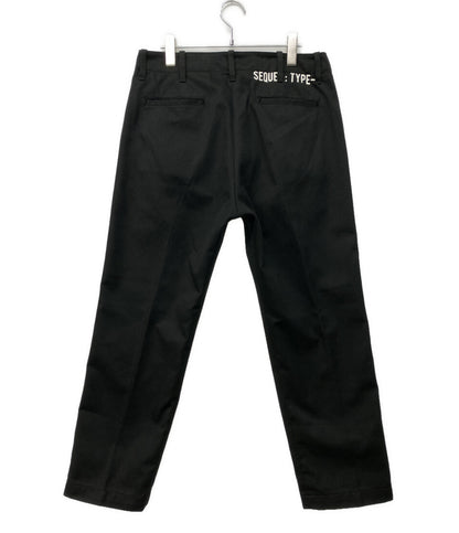 SEQUEL シークエル パンツ TYPE-F ブラック 水玉 メンズ SIZE M
