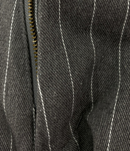 SEQUEL シークエル パンツ TYPE-F グレー ストライプ メンズ SIZE M