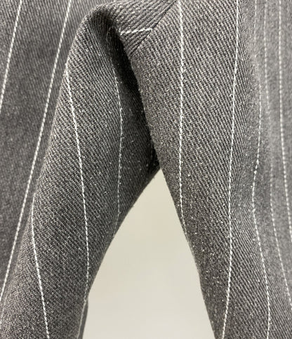 SEQUEL シークエル パンツ TYPE-F グレー ストライプ メンズ SIZE M