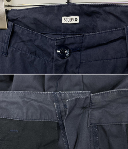 SEQUEL シークエル パンツ TYPE-F ネイビー メンズ SIZE M